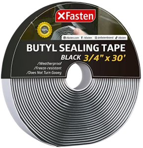  XFasten Black Butyl Seal Tape