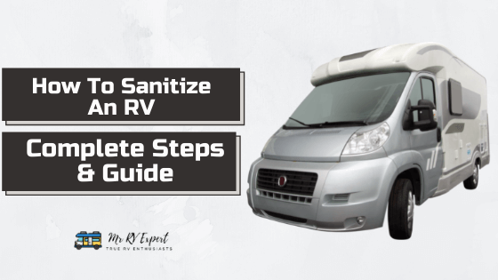 How to Sanitize an rv