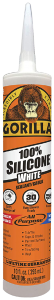  Gorilla White 100% Silicone Sealant 