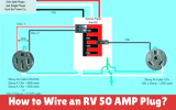 How to Wire an RV 50 AMP Plug?